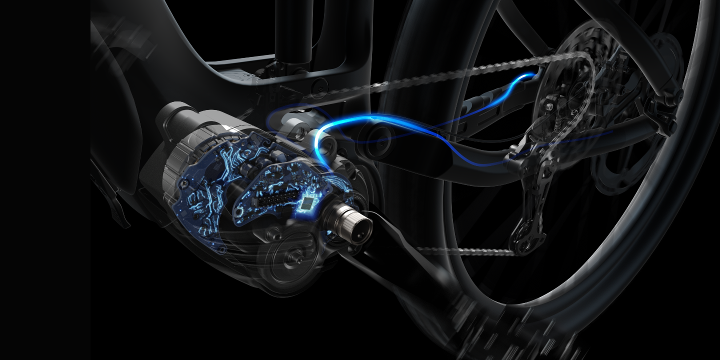 Shimano E-Bike Motor Prinzip